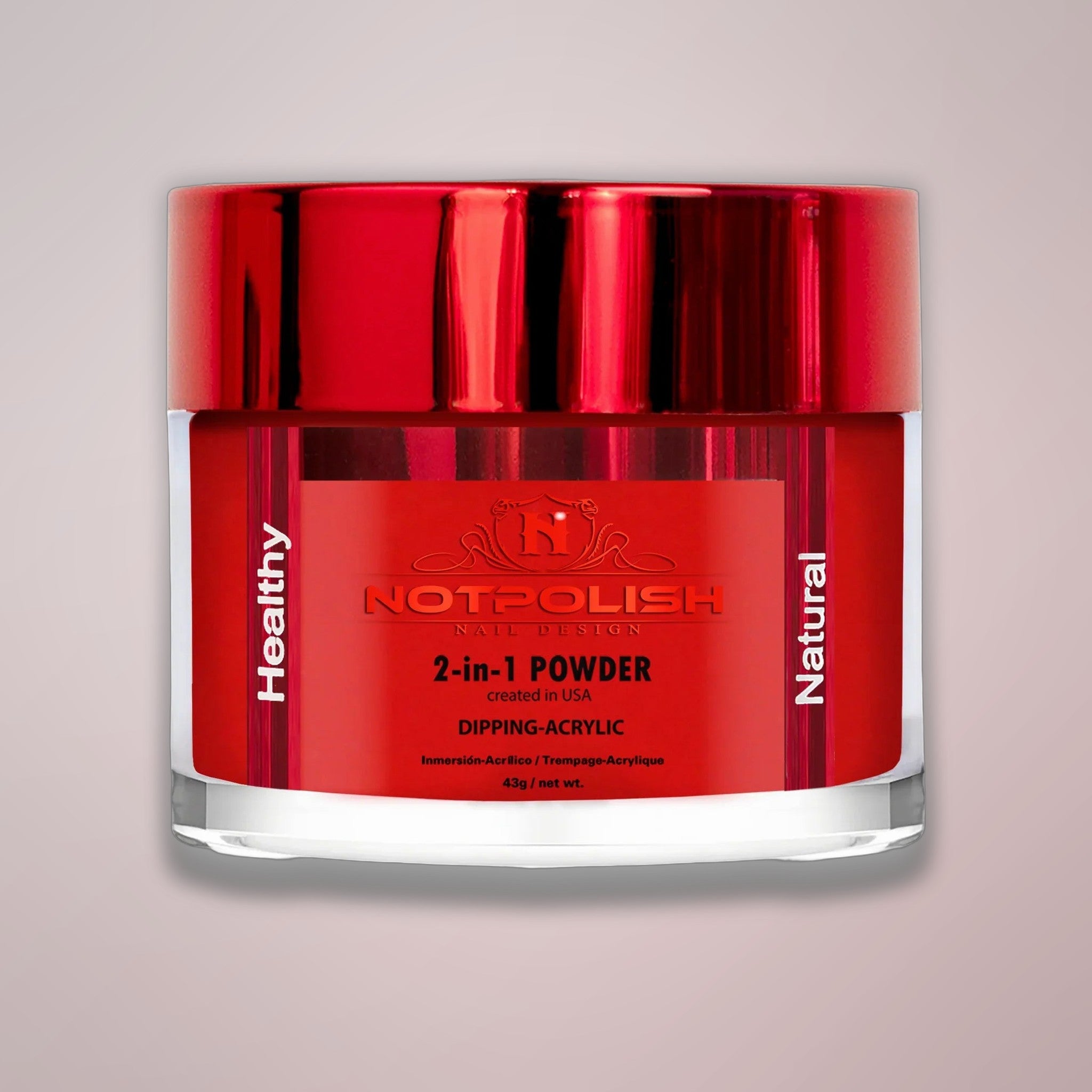 NOTPOLISH 2 in 1 Powder - M59 Fire Engine - 2 oz