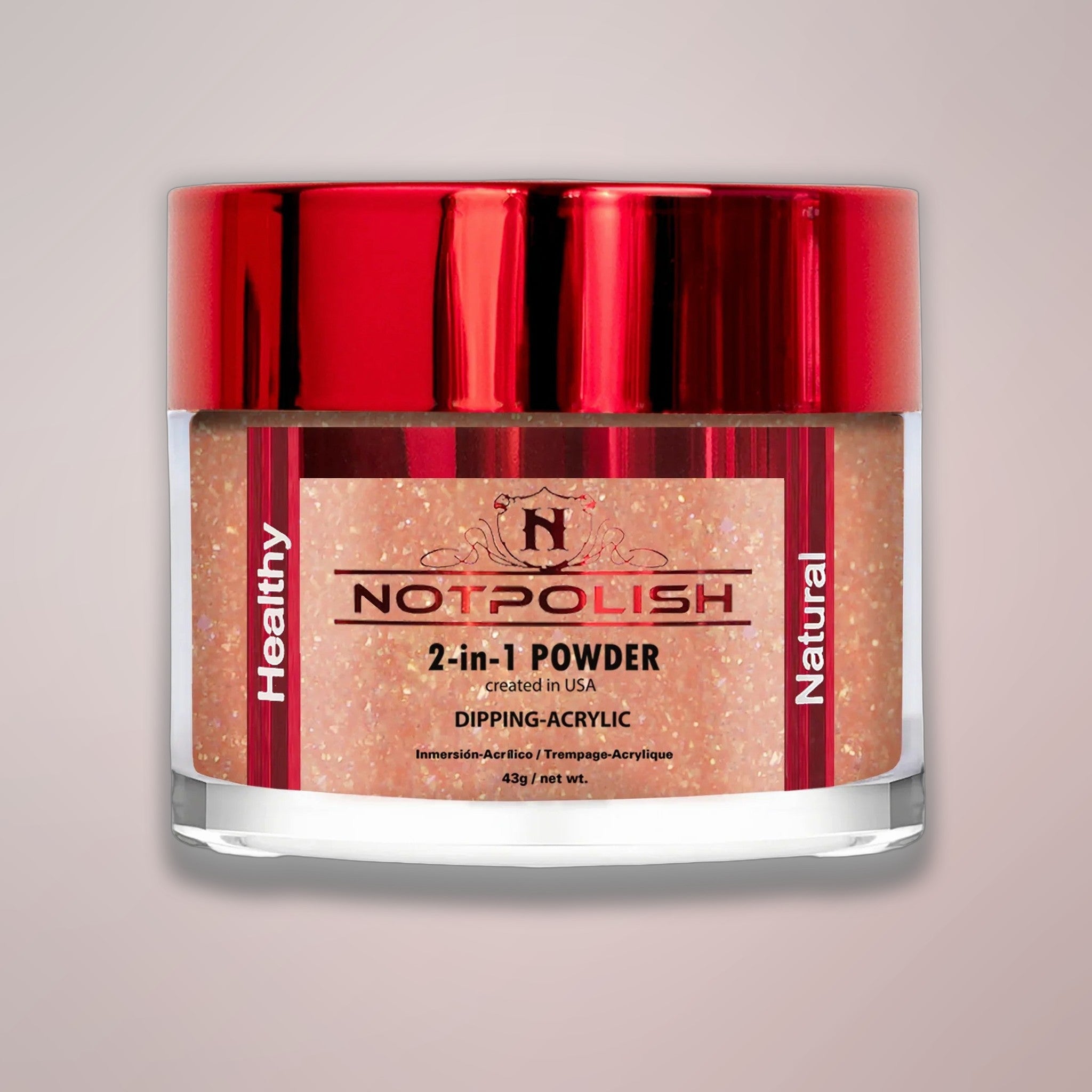 NOTPOLISH 2 in 1 Powder - M66 Lemon Drop - 2 oz