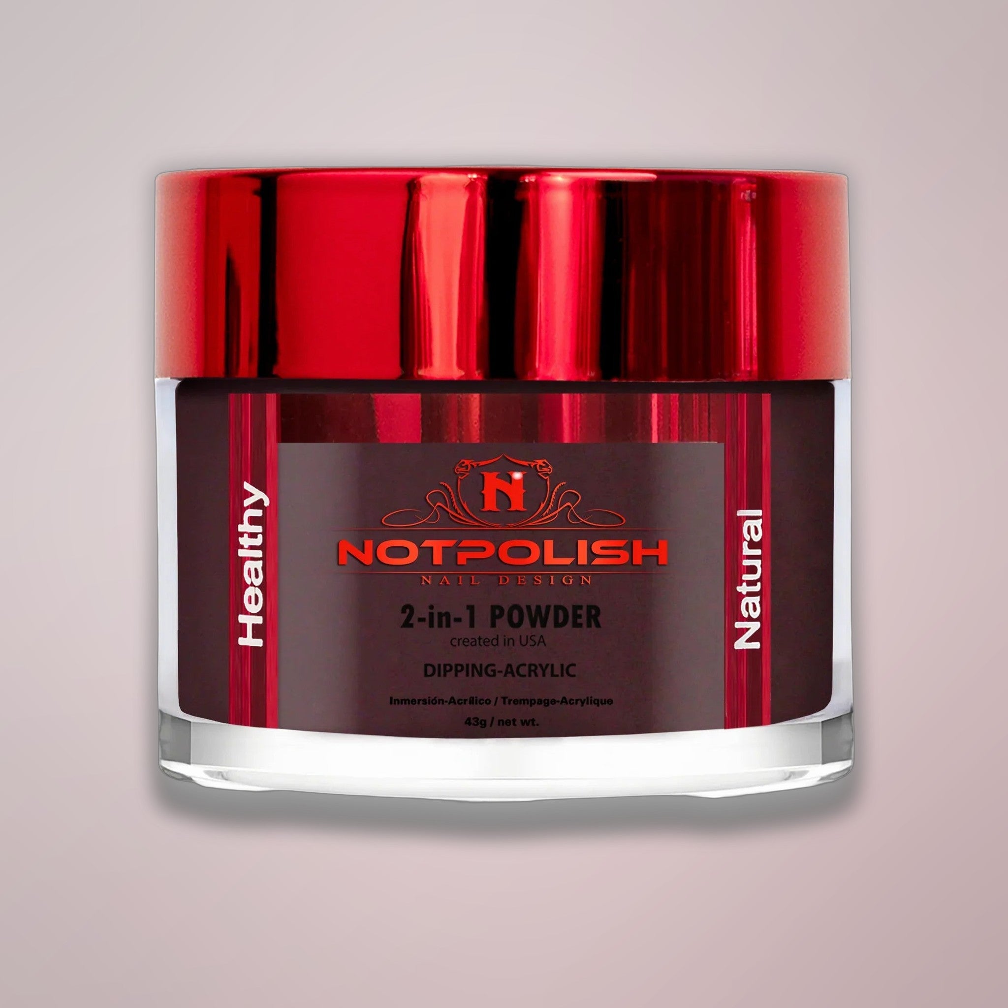 NOTPOLISH 2 in 1 Powder - M74 Berry Cute - 2 oz