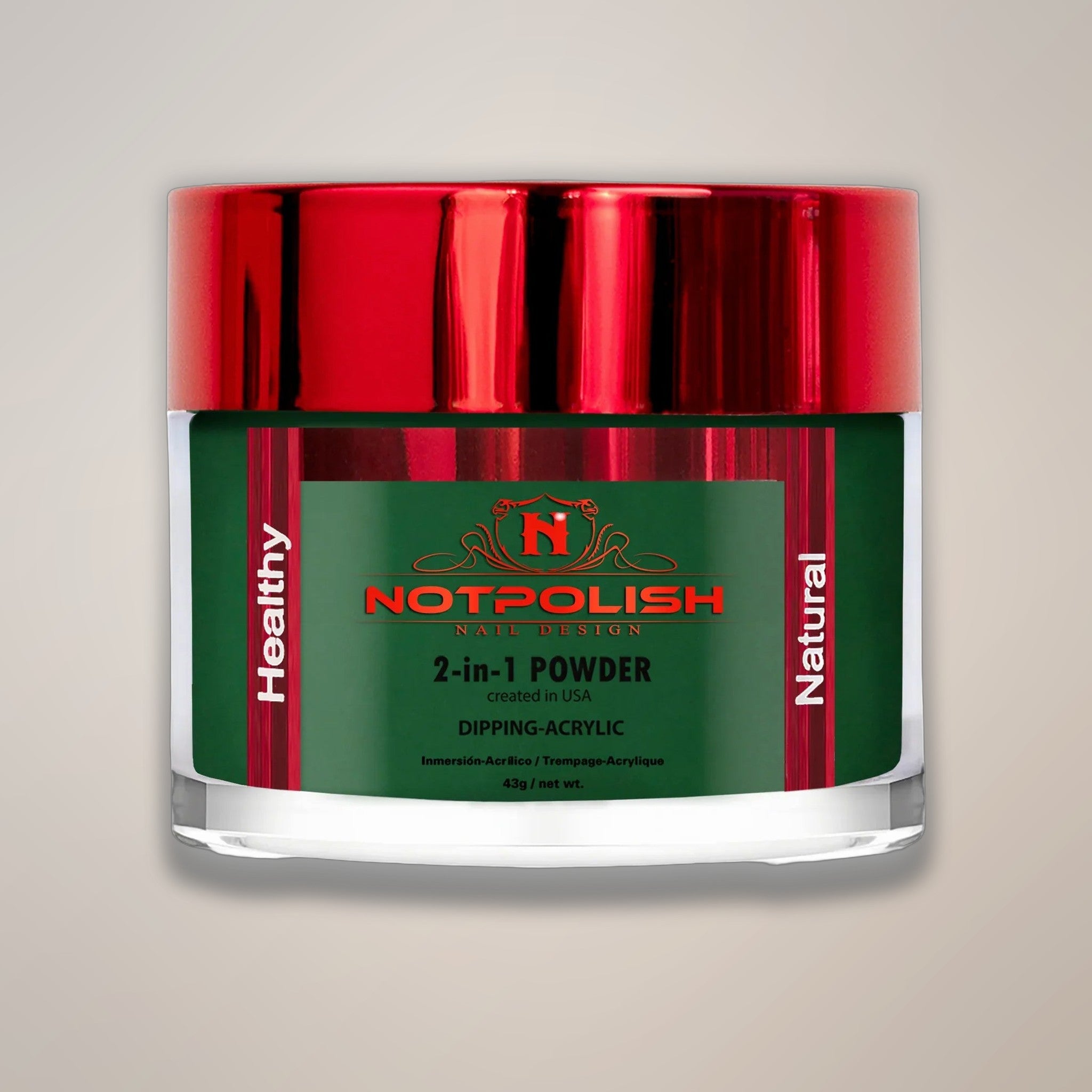 NOTPOLISH 2 in 1 Powder - M79 Christmas Tri - 2 oz