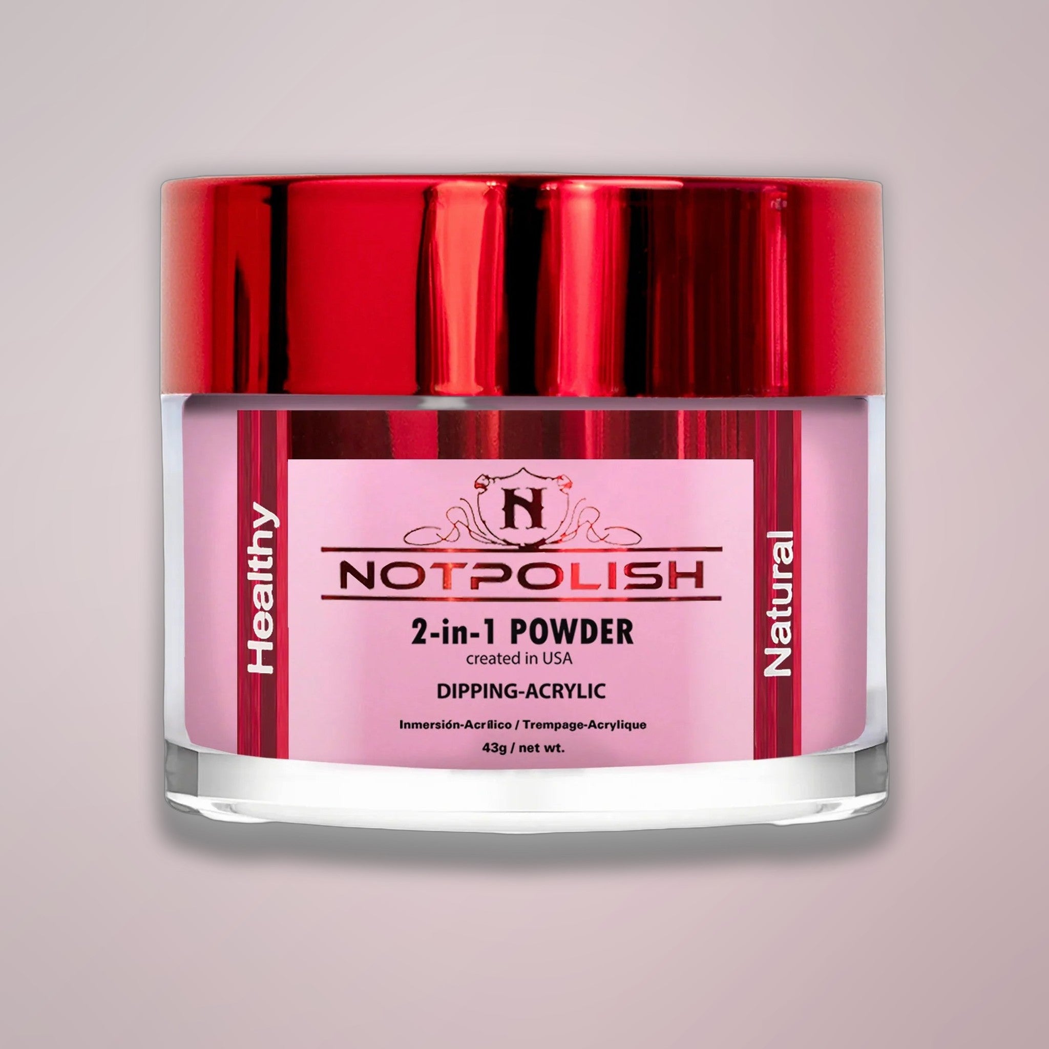 NOTPOLISH 2 in 1 Powder - M90 Tender Lavender - 2 oz
