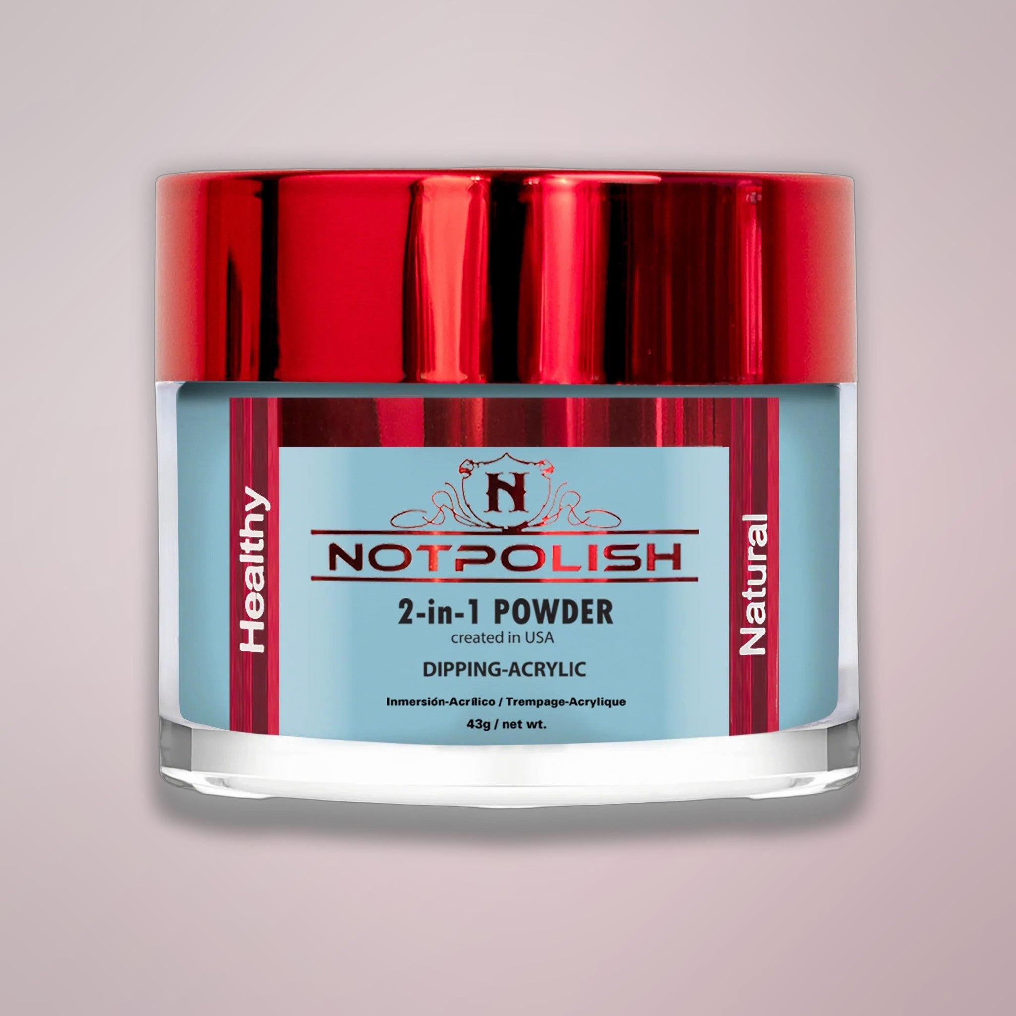NOTPOLISH 2 in 1 Powder - OG107 Azure - 2 oz