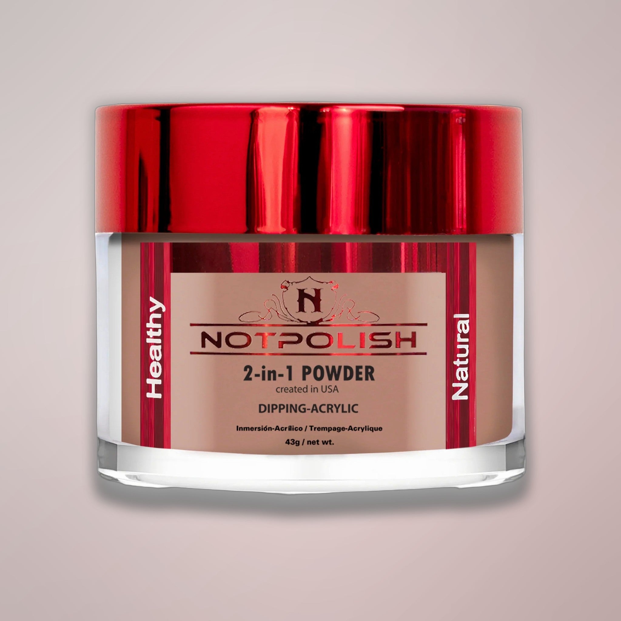 NOTPOLISH 2 in 1 Powder - OG113 Nude Me - 2 oz