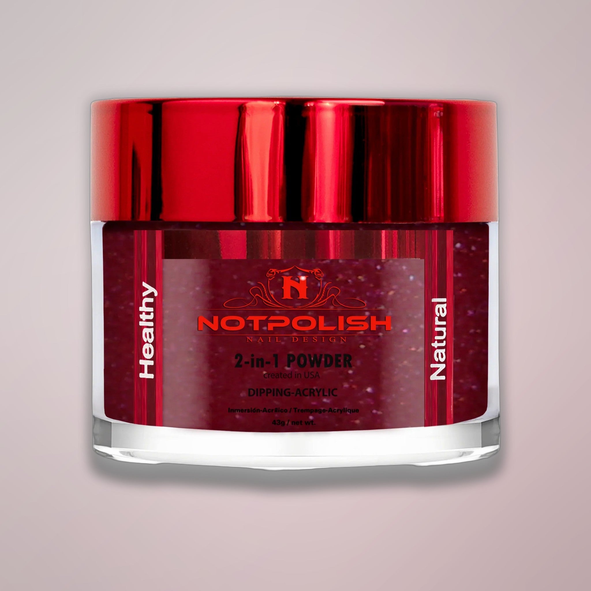 NOTPOLISH 2 in 1 Powder - OG116 Pink Kiss - 2 oz