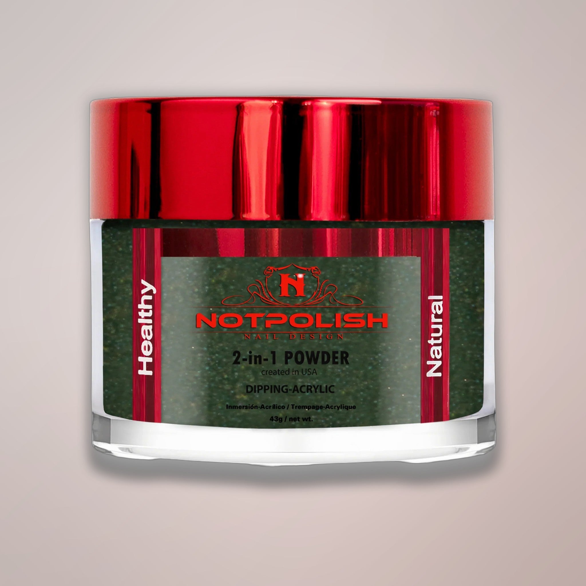 NOTPOLISH 2 in 1 Powder - OG124 Molasses - 2 oz