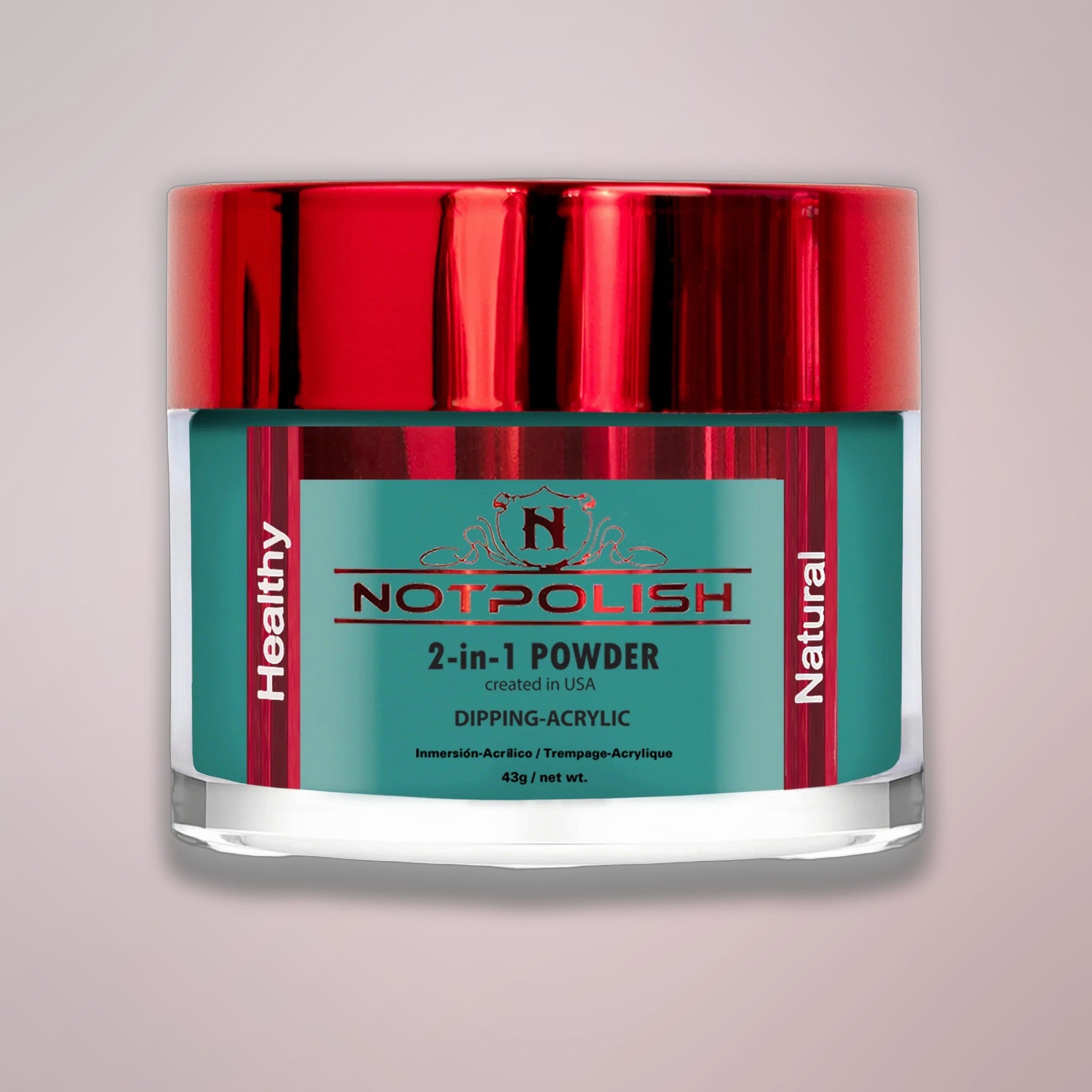 NOTPOLISH 2 in 1 Powder - OG129 Mint Crush - 2 oz