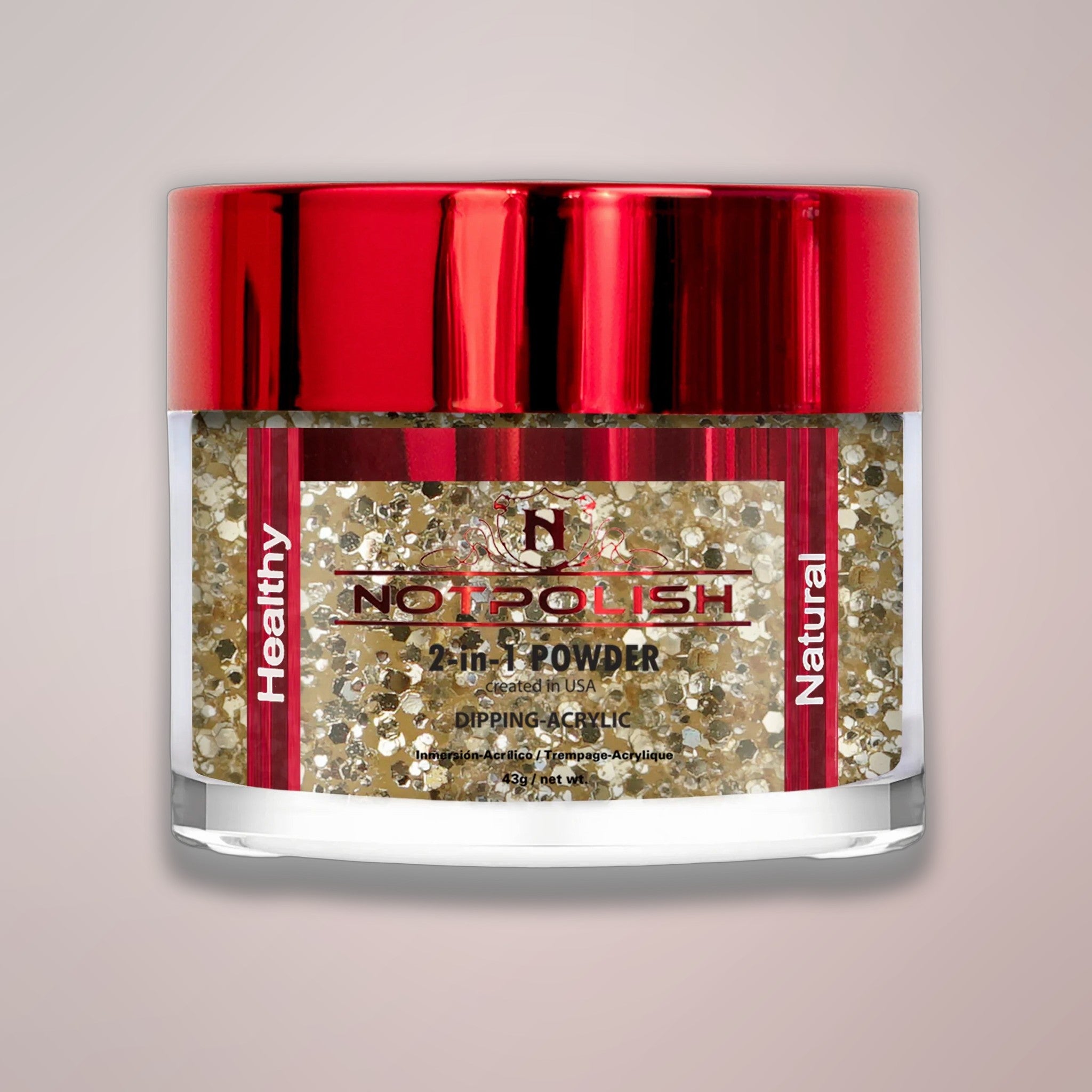 NOTPOLISH 2 in 1 Powder - OG134 The Nail Boss - 2 oz