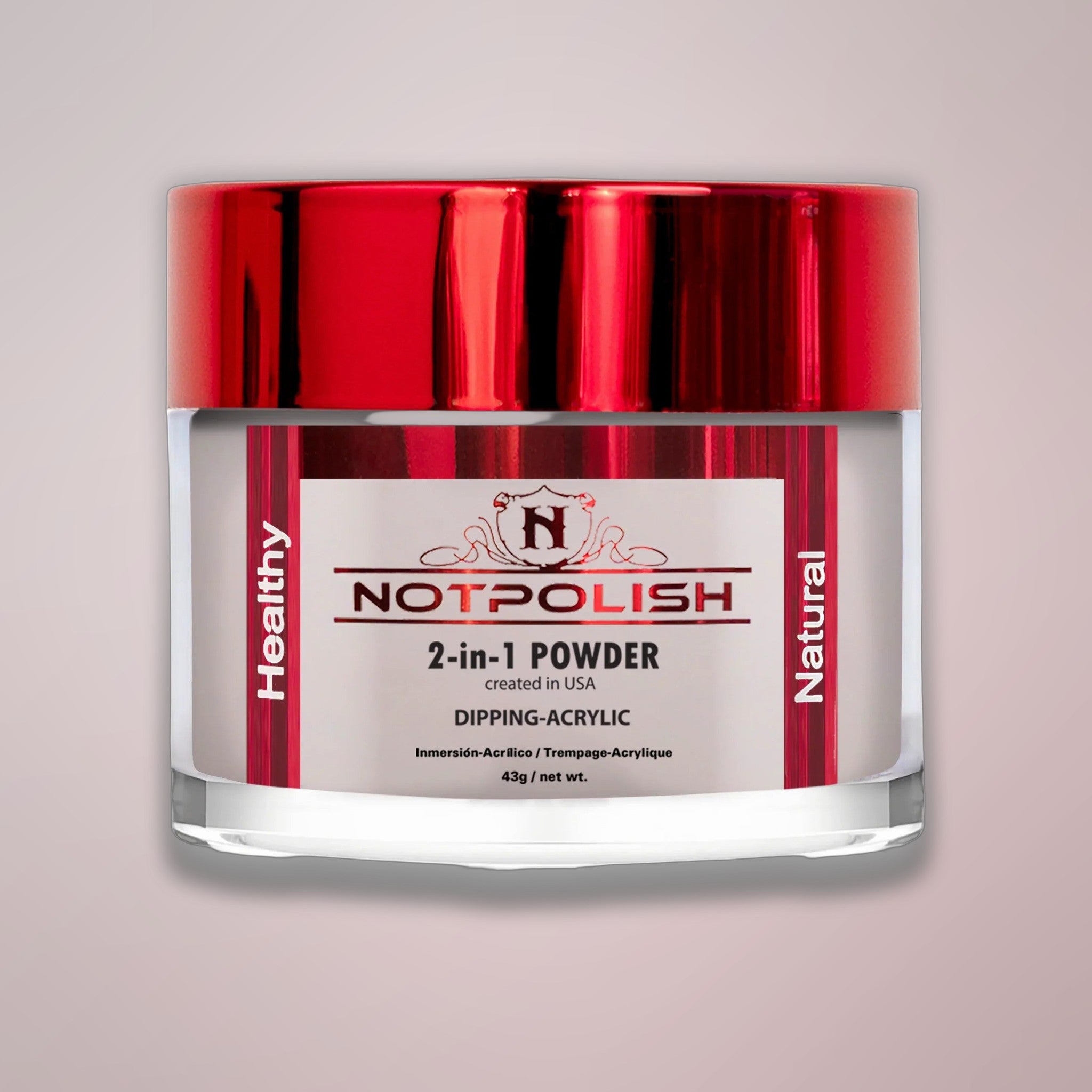 NOTPOLISH 2 in 1 Powder - OG136 Pink Nude - 2 oz