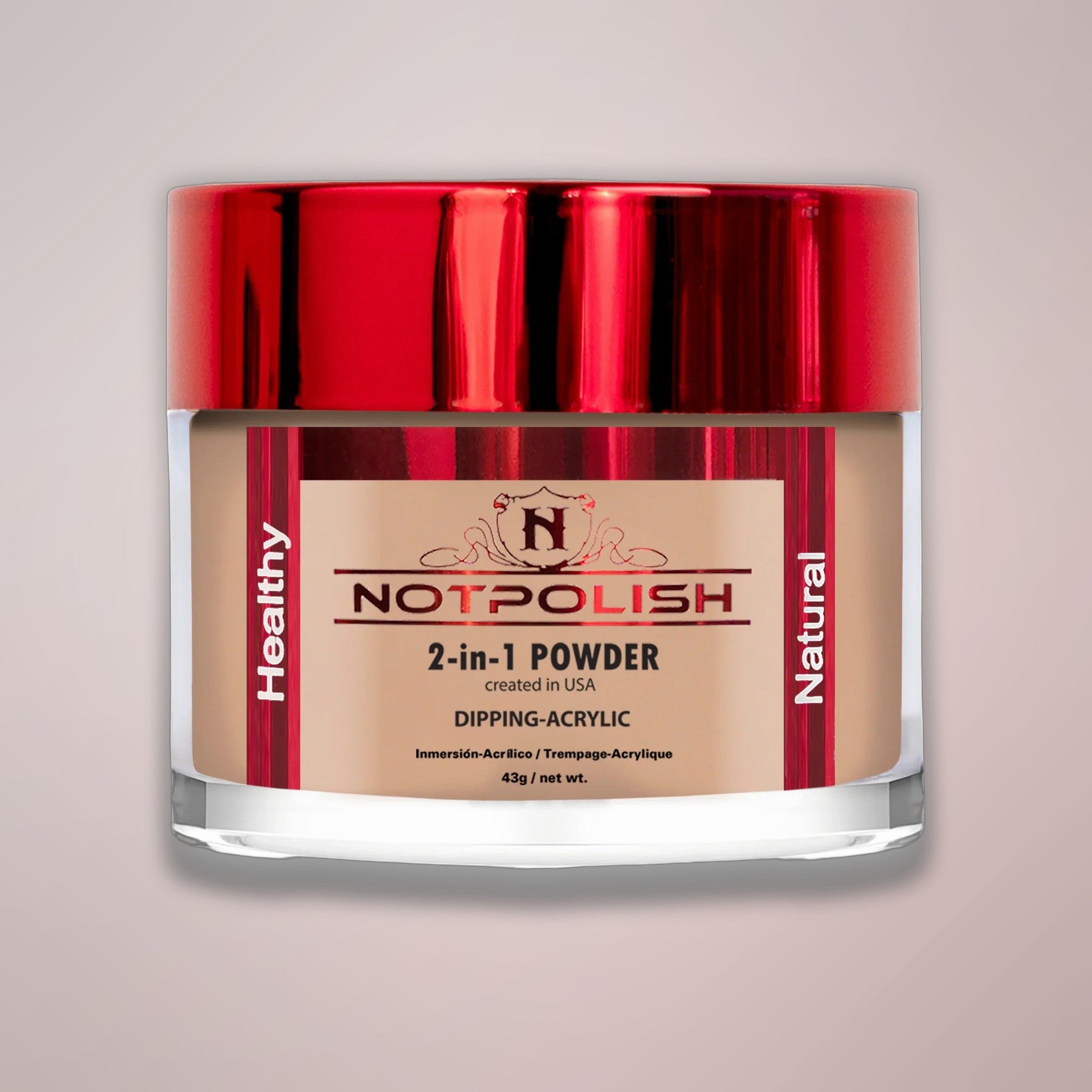 NOTPOLISH 2 in 1 Powder - OG141 Saffron - 2 oz