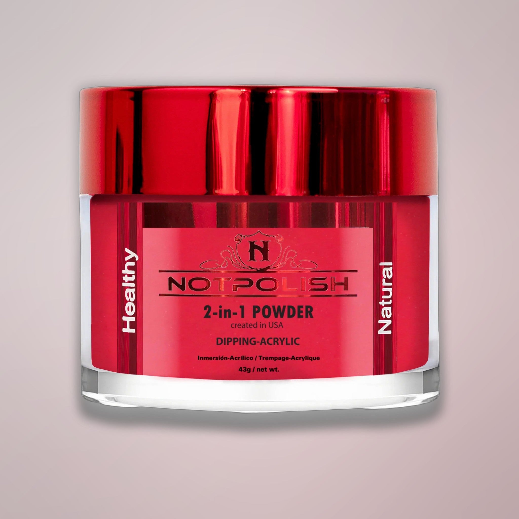 NOTPOLISH 2 in 1 Powder - OG142 Pink of You - 2 oz