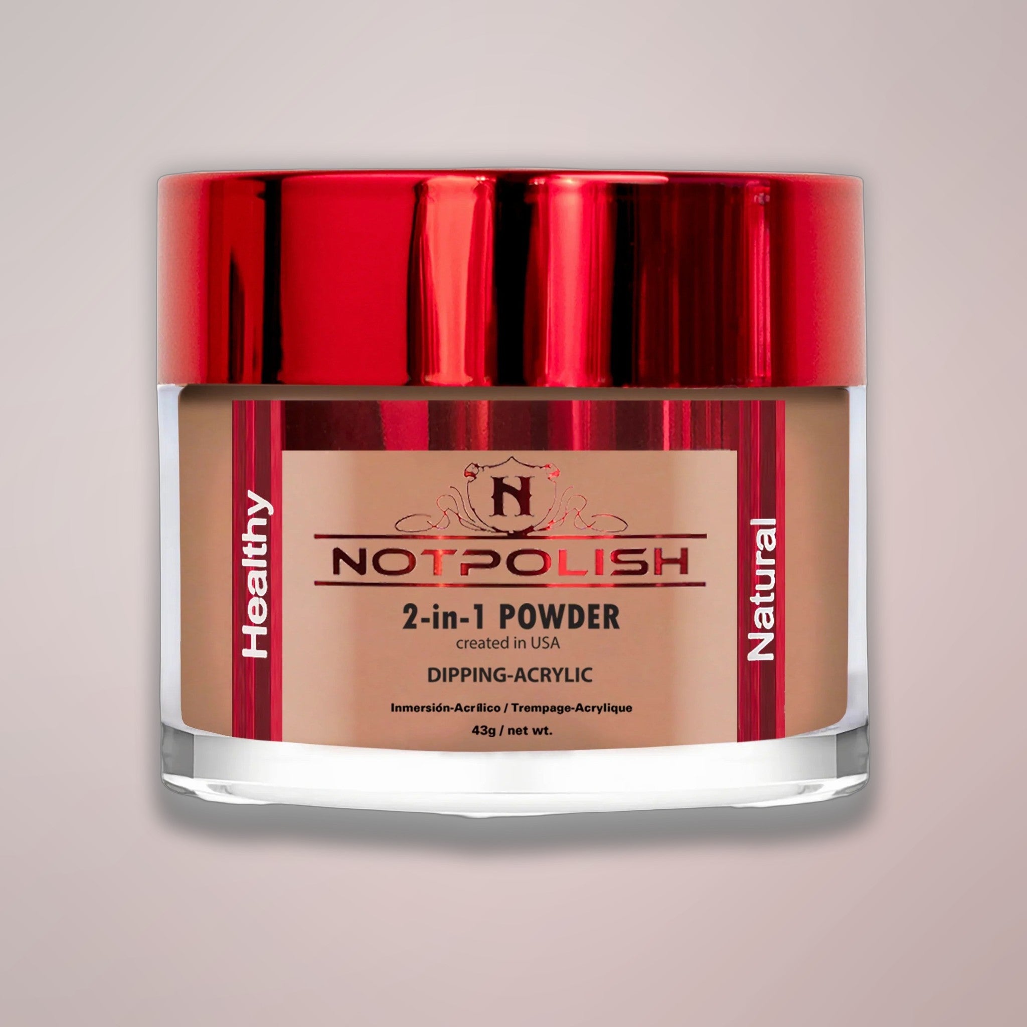 NOTPOLISH 2 in 1 Powder - OG143 First Nude - 2 oz