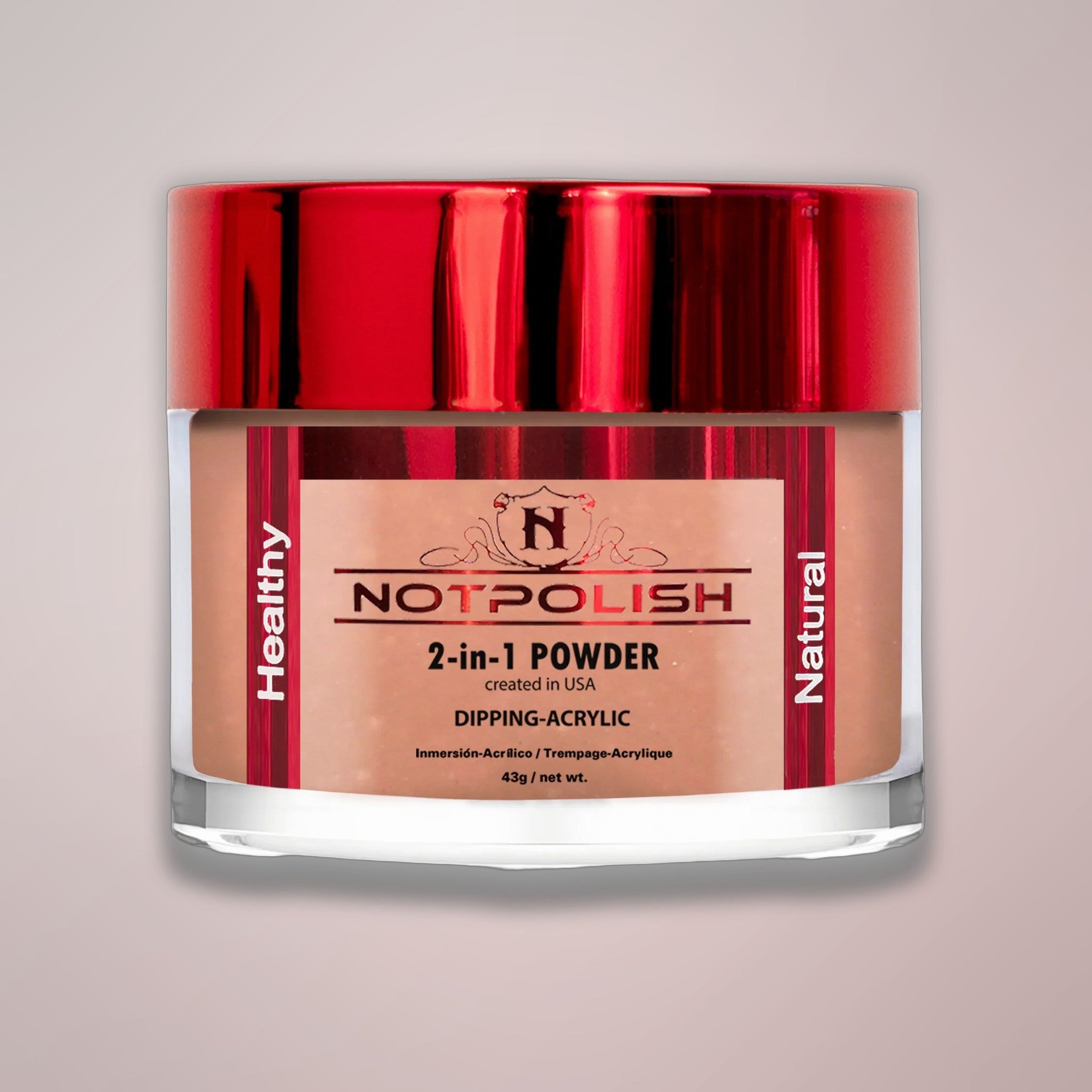 NOTPOLISH 2 in 1 Powder - OG155 Warm Glow - 2 oz