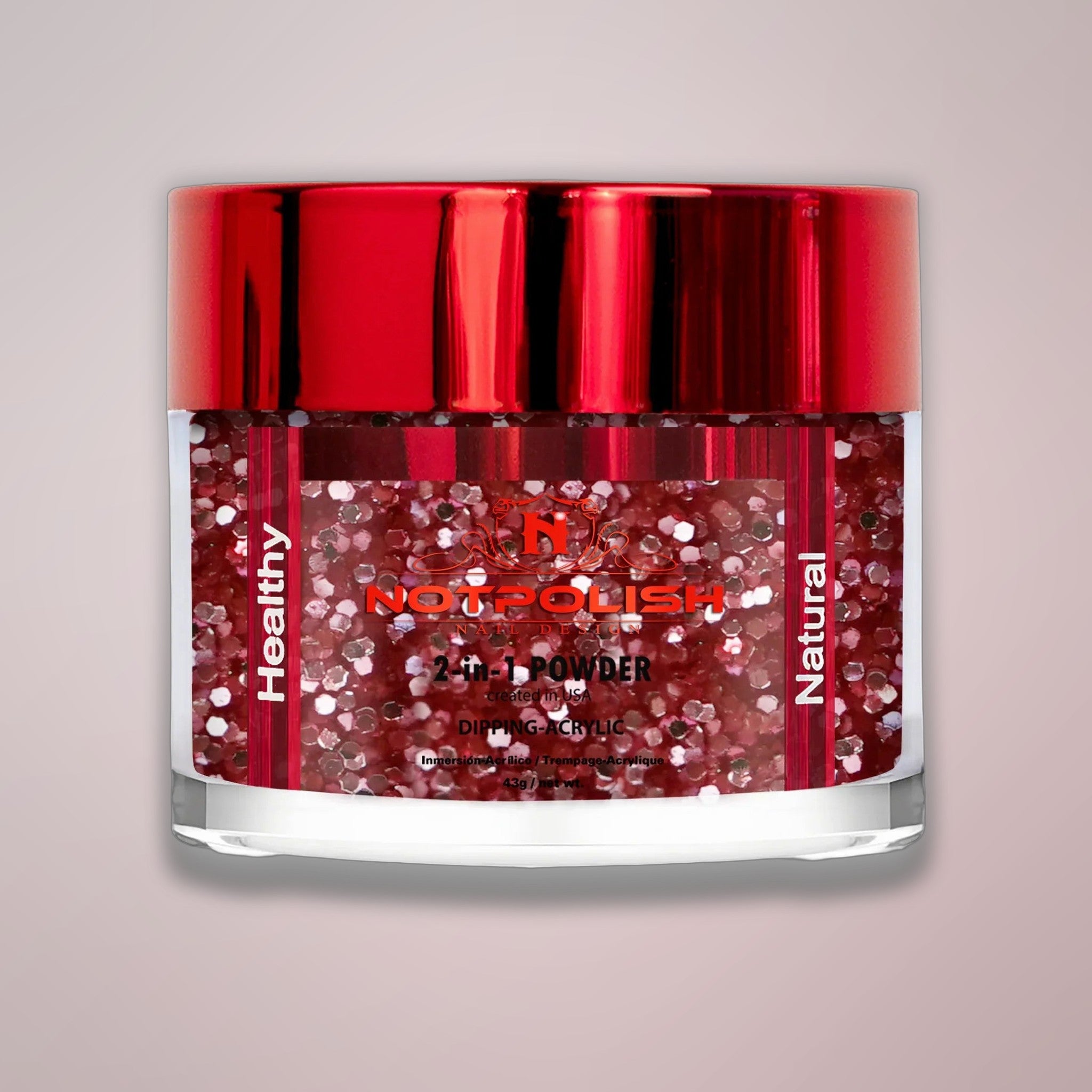 NOTPOLISH 2 in 1 Powder - OG172 Rose Gold - 2 oz