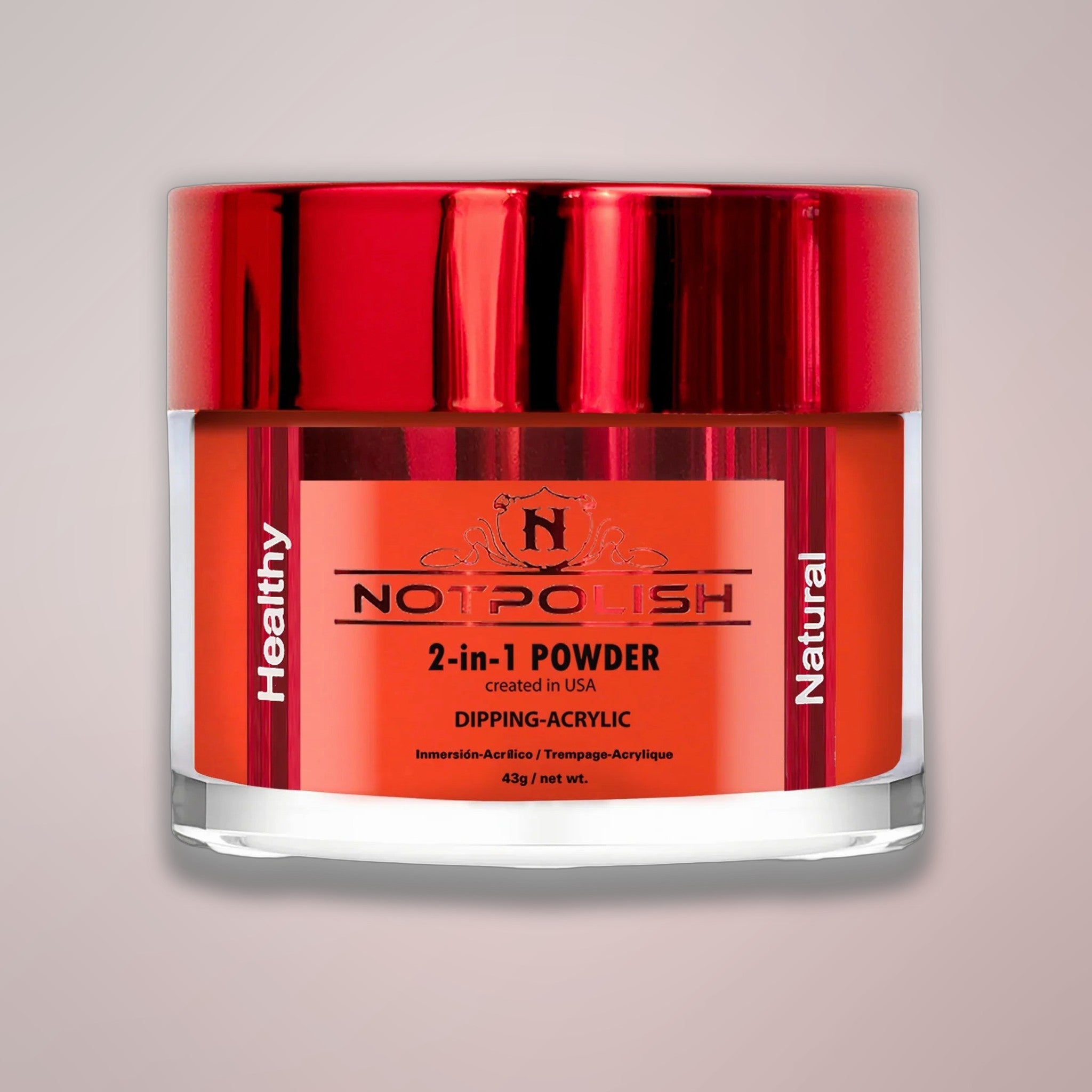 NOTPOLISH 2 in 1 Powder - OG184 Candied Peach - 2 oz