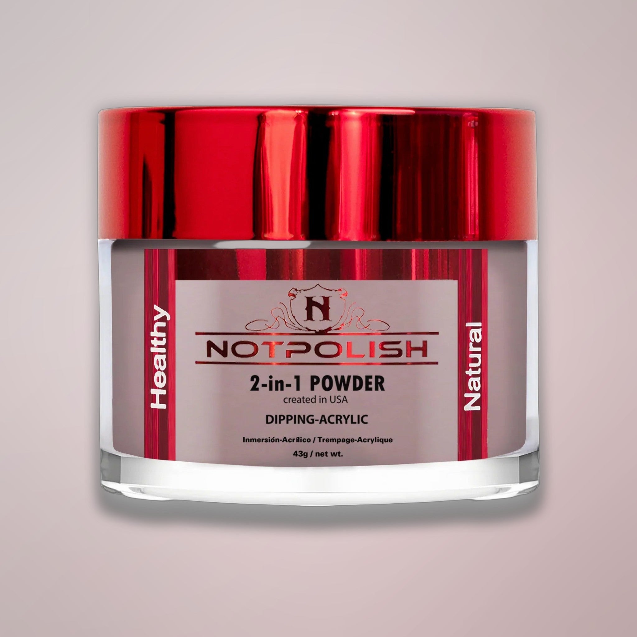 NOTPOLISH 2 in 1 Powder - OG188 Berry Unique - 2 oz