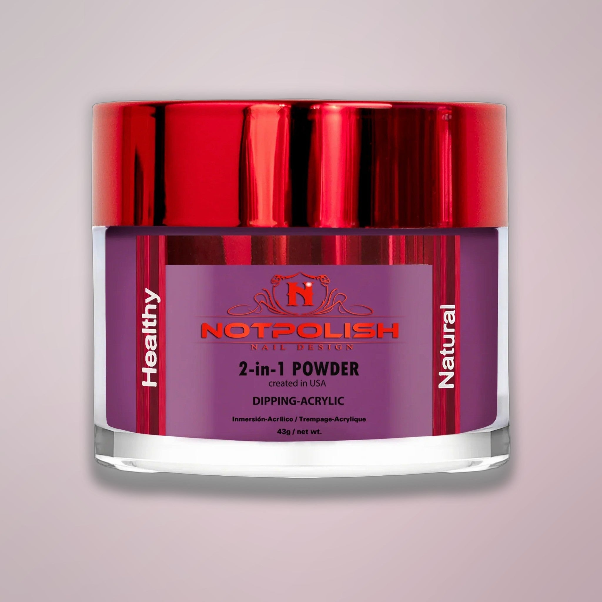 NOTPOLISH 2 in 1 Powder - OG194 Purple Haze - 2 oz