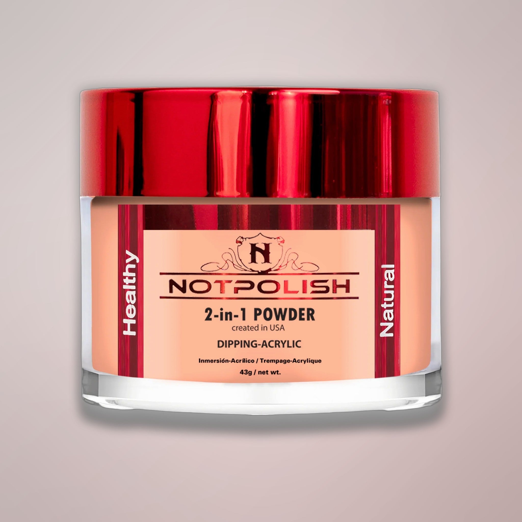NOTPOLISH 2 in 1 Powder - OG203 Naked Truth - 2 oz
