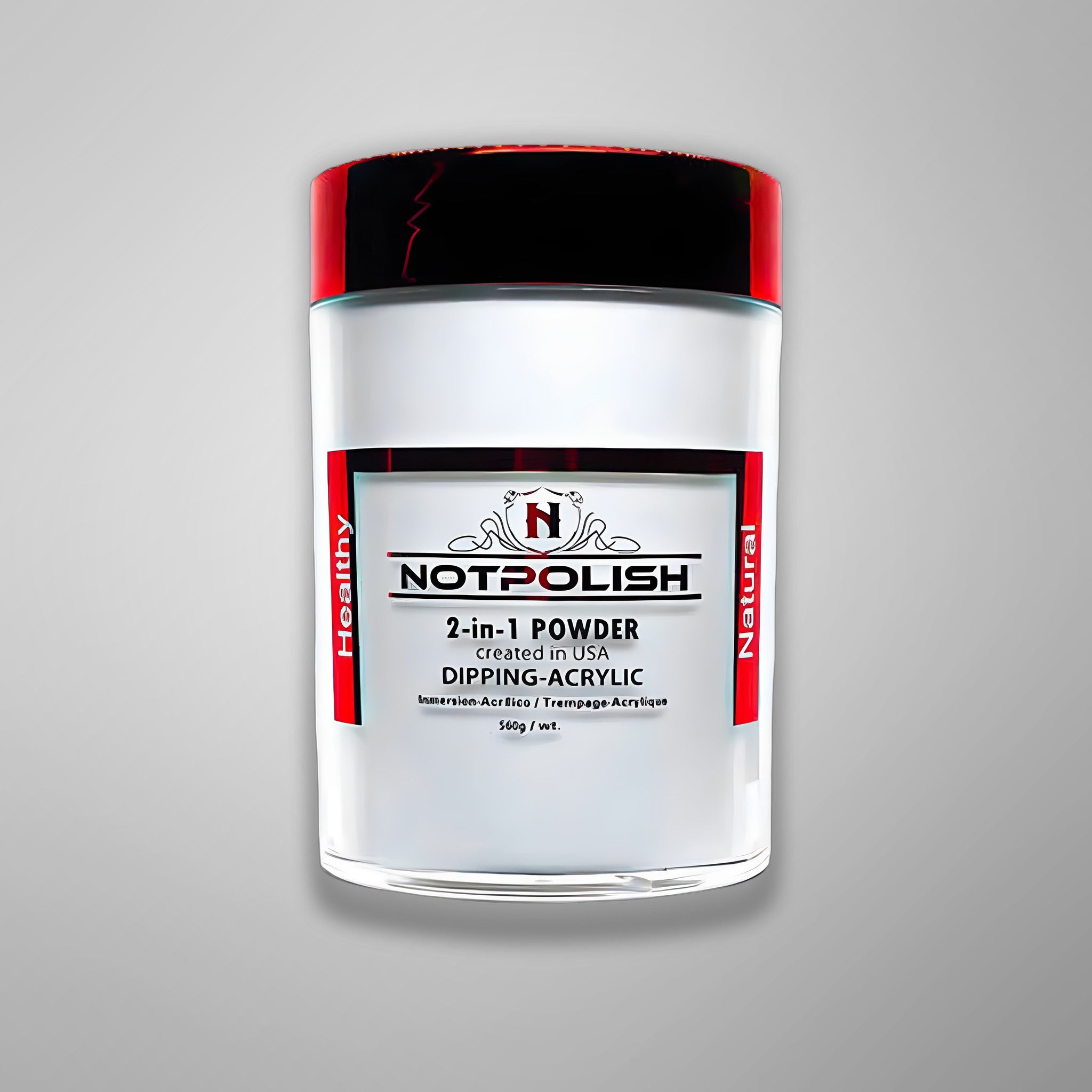 NOTPOLISH 2 in 1 Powder - OG01 Clear Refill - 16 oz