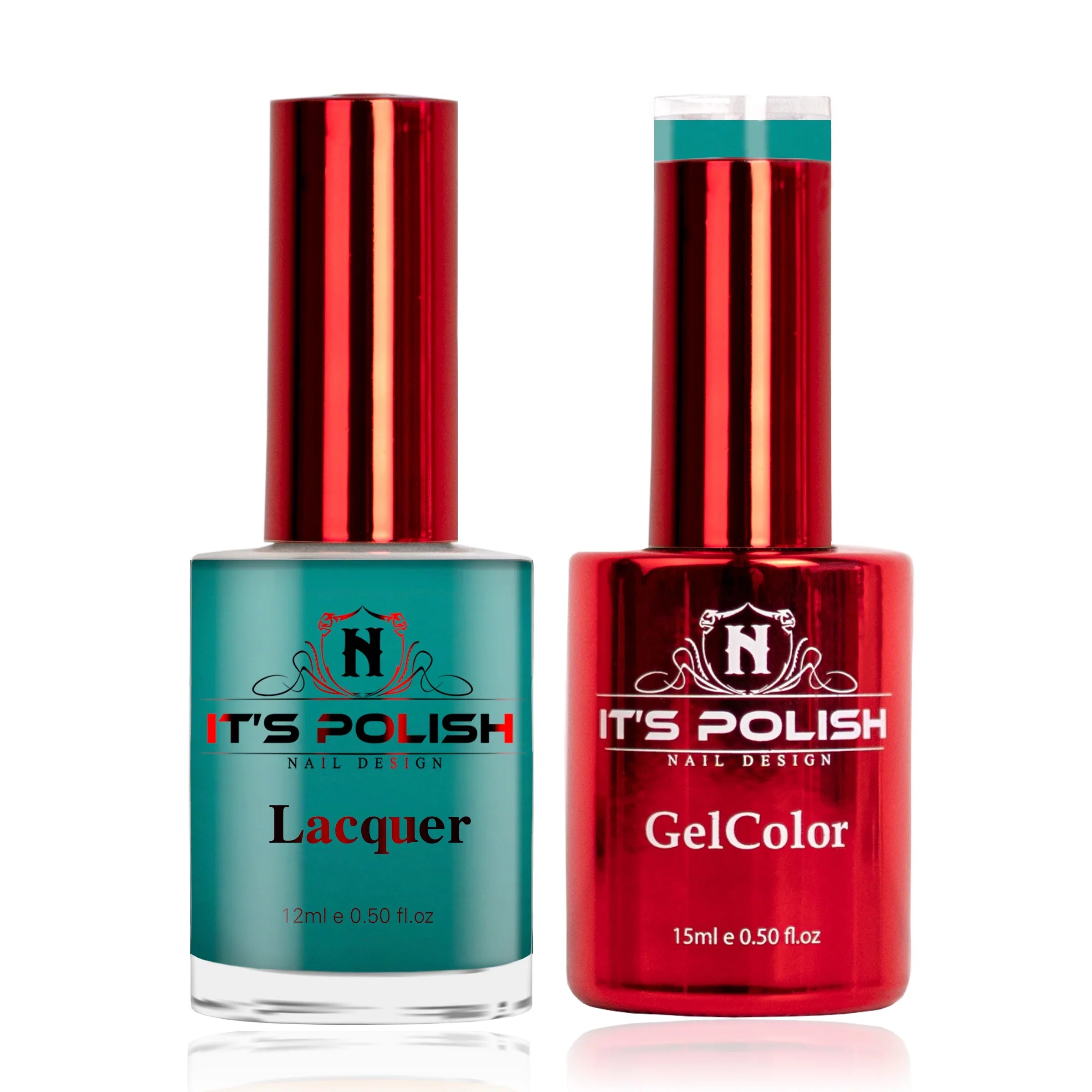 Notpolish duo - m106 i don’t kiss & teal - duo polish