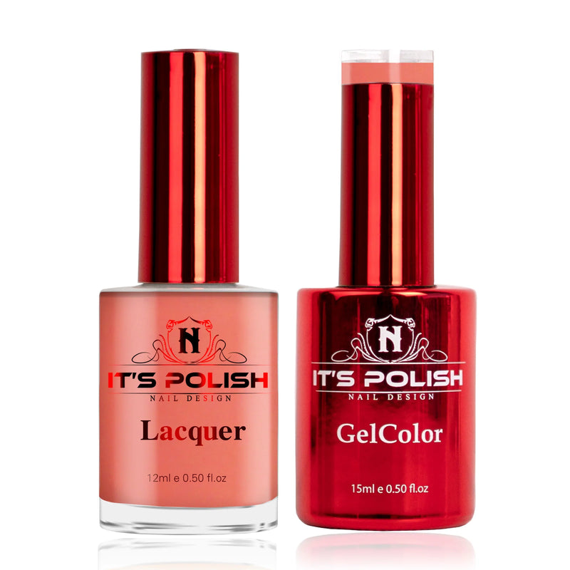 Notpolish duo - m87 coral pink - duo polish