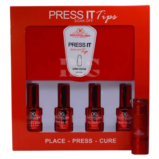 NOTPOLISH PRESS-IT STARTER KIT PLUS LED/ULTRA VIOLET