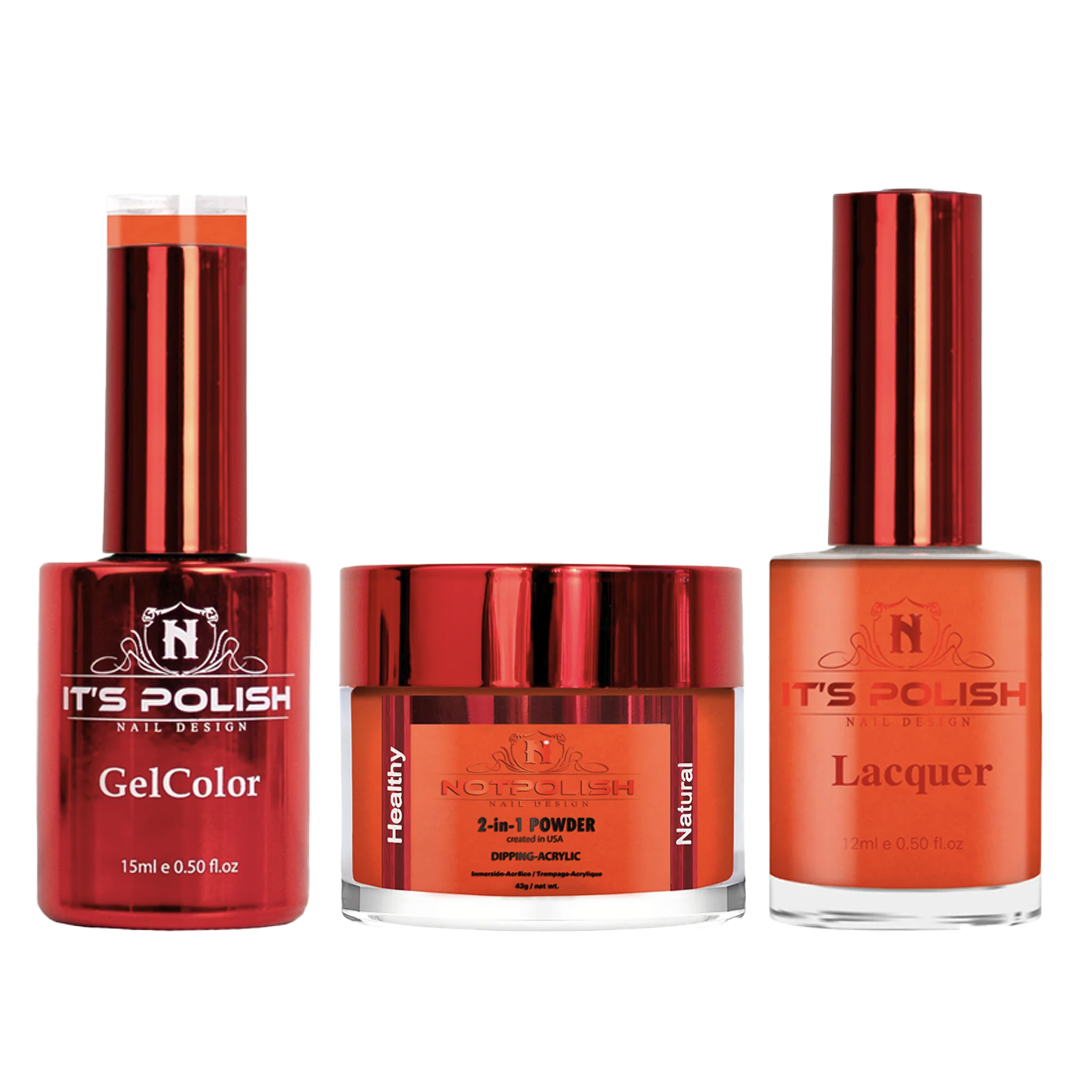 Notpolish trio - m07 heat waves - gel polish