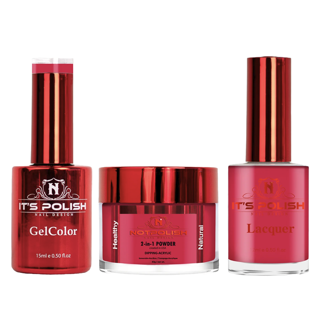 Notpolish trio - m08 bottoms up - gel polish