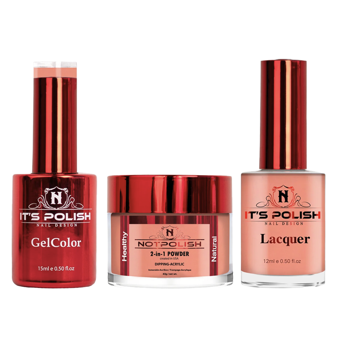 Notpolish trio - m111 pumpkin spice - gel polish