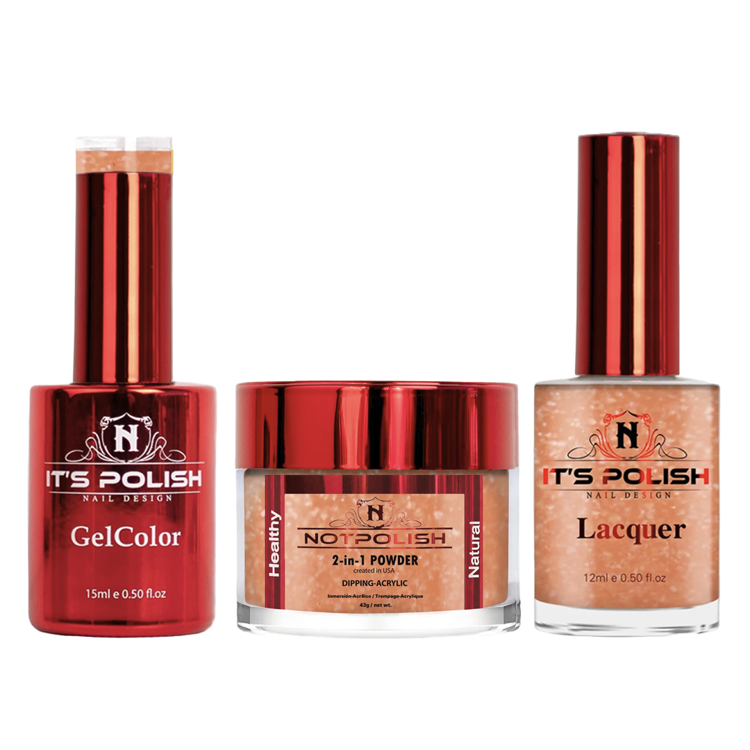 Notpolish trio - m121 creme brulee - gel polish