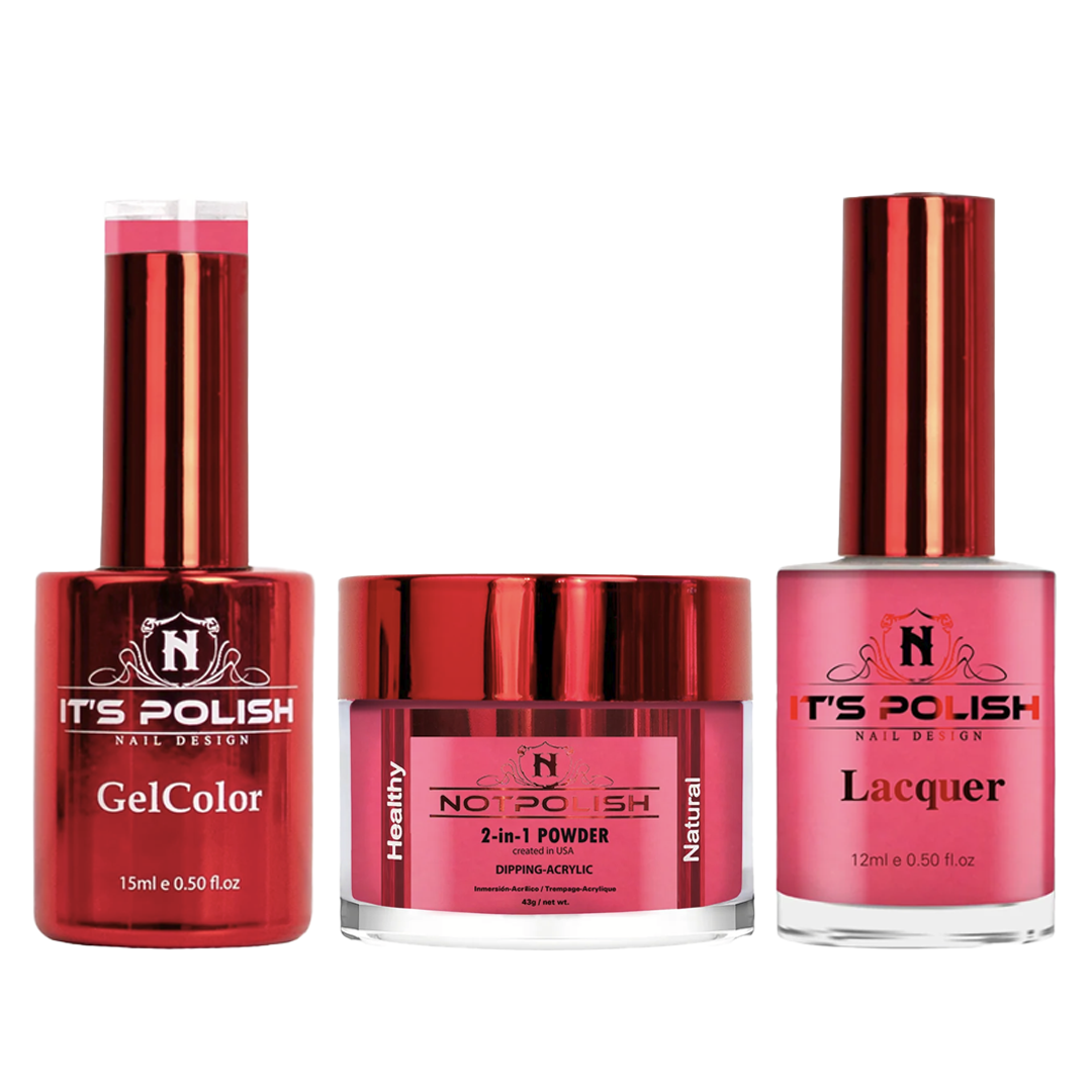 Notpolish trio - m123 hibiscus sunrise - gel polish