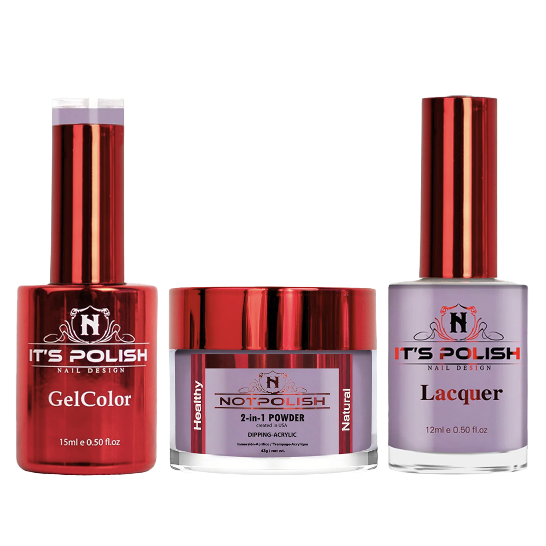 Notpolish trio - m124 berry irresistible - gel polish