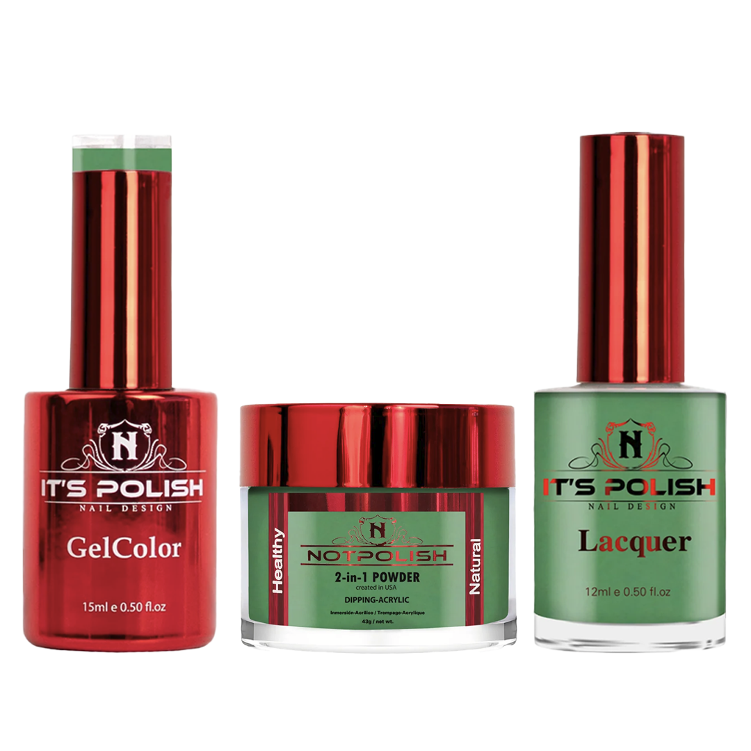 Notpolish trio - m125 throwing jade - gel polish
