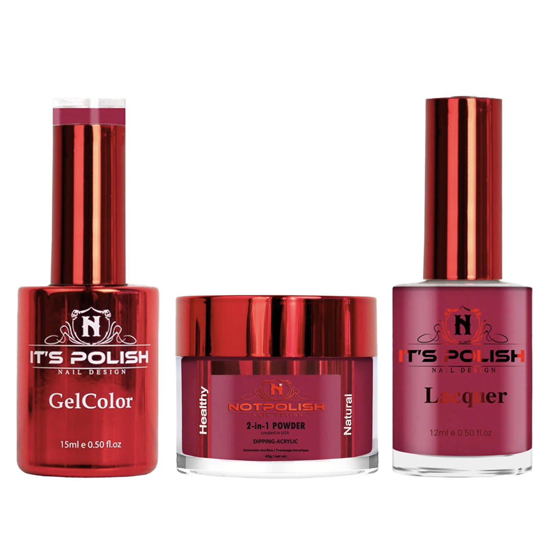 Notpolish trio - m127 dragonfruit - gel polish