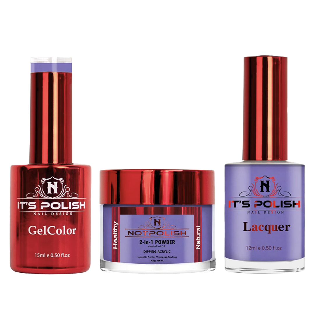 Notpolish trio - m128 all nighter - gel polish