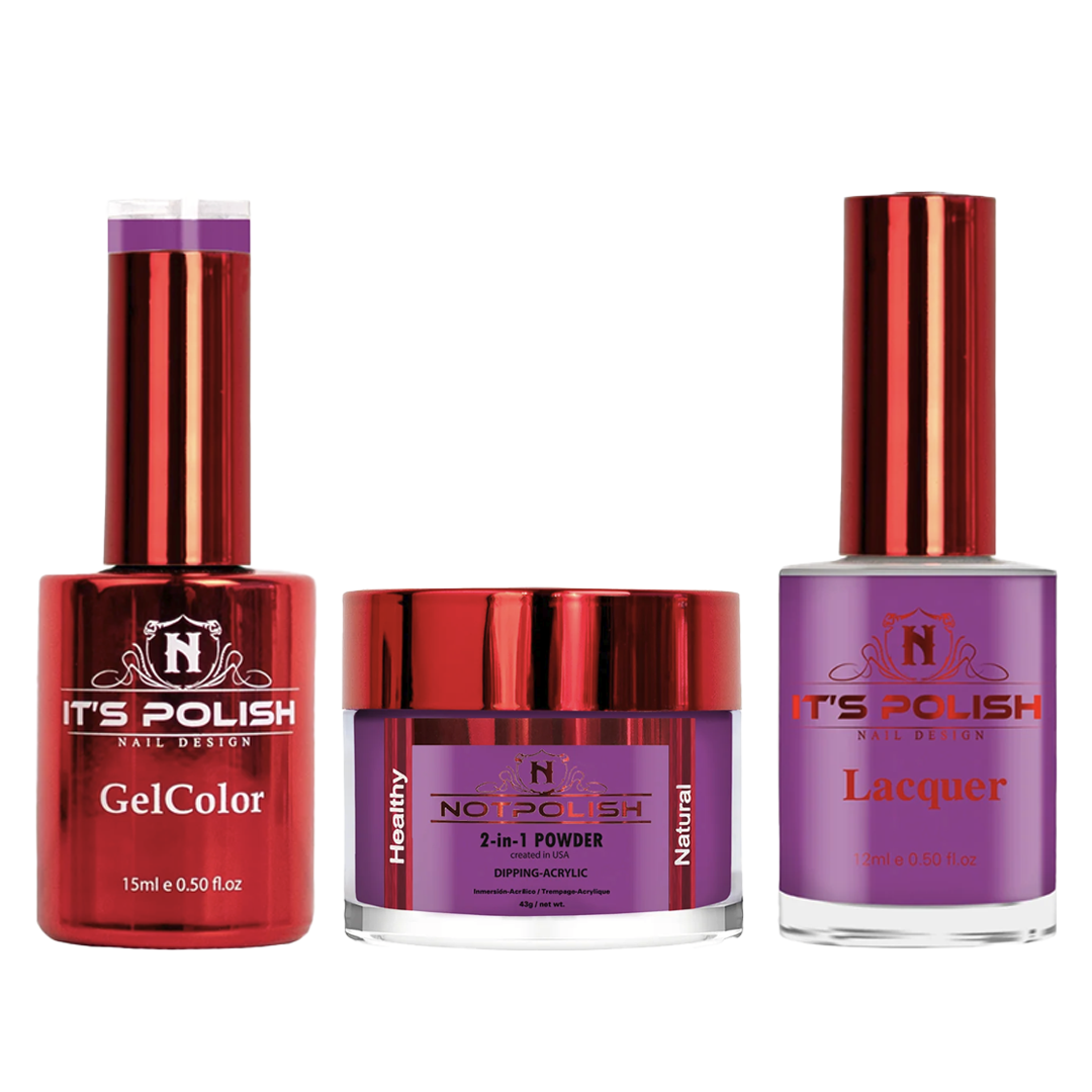 Notpolish trio - m14 smoked purple - gel polish