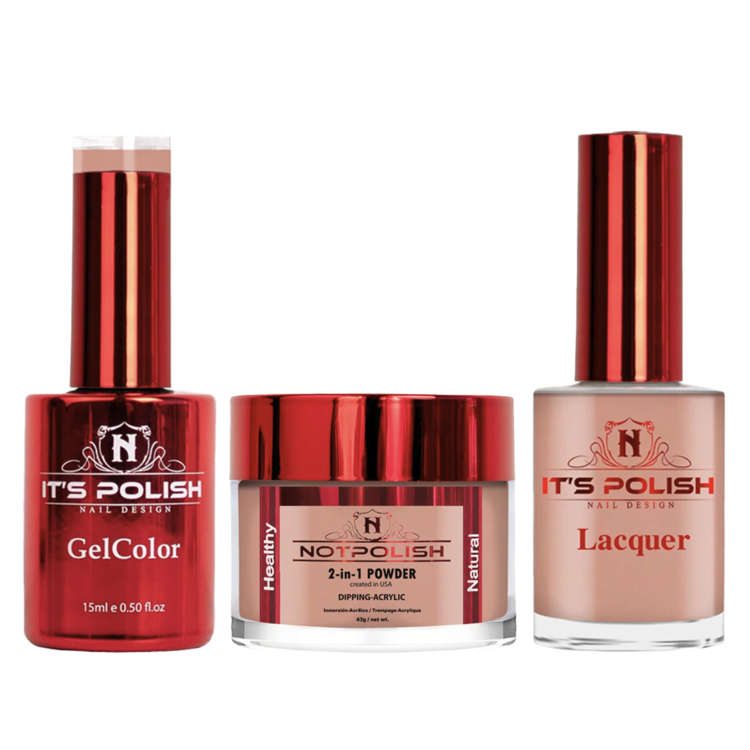 Notpolish trio - m20 velvet teddy - gel polish