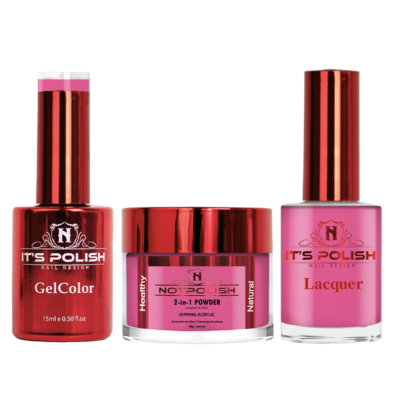 Notpolish trio - m22 lovely rose - gel polish
