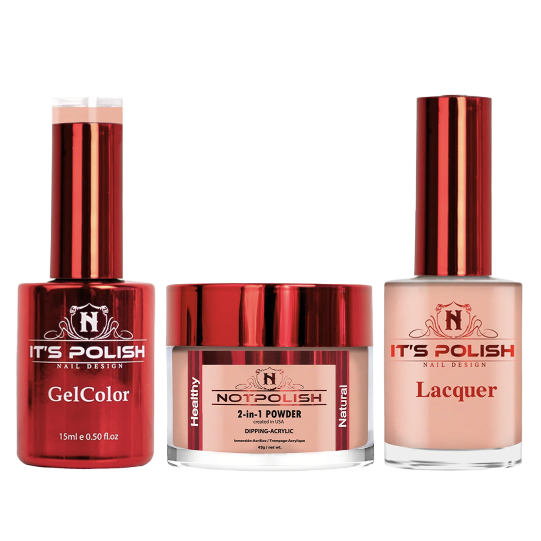 Notpolish trio - m23 soft peach - gel polish