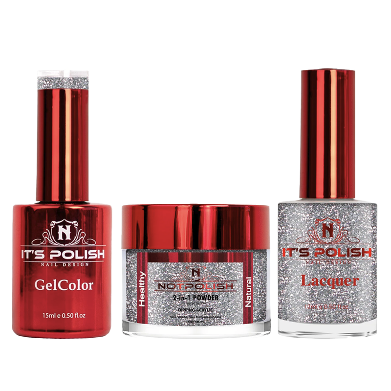 Notpolish trio - m27 silver star - gel polish