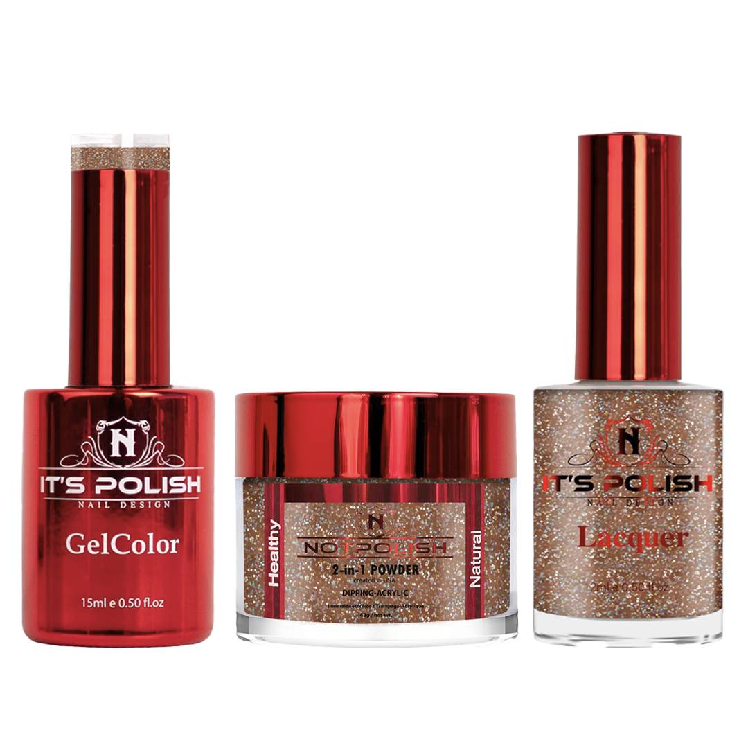 Notpolish trio - m44 prom dress - gel polish