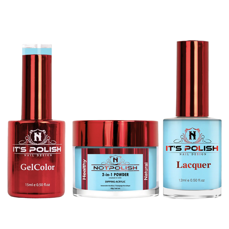 Notpolish trio - m58 tropicool - gel polish