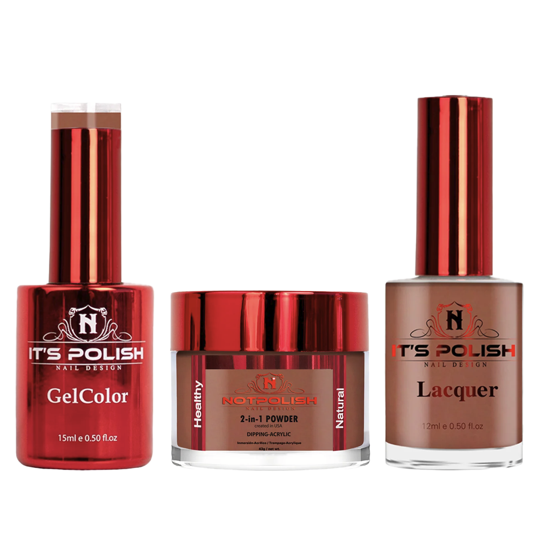 Notpolish trio - m64 fall for bronze - gel polish