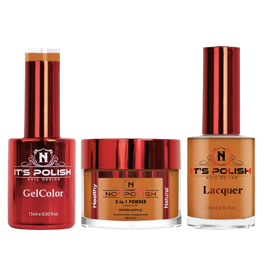Notpolish trio - m67 autumn leaf - acetone