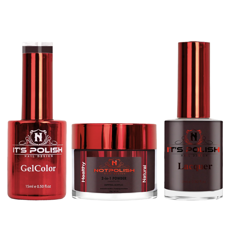 Notpolish trio - m74 berry cute - gel polish