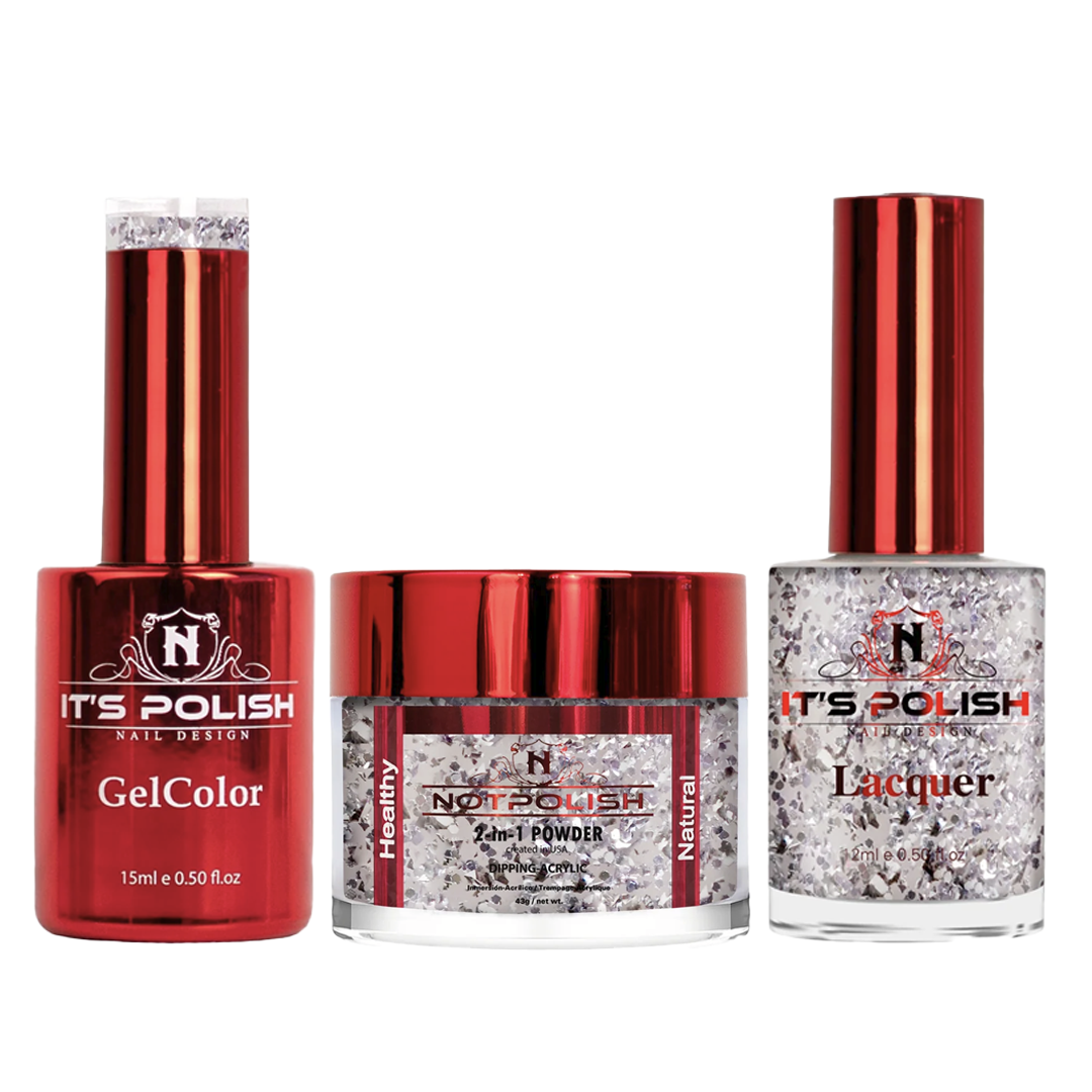 Notpolish trio - m84 ice castle - gel polish
