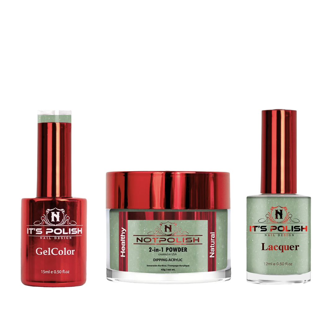 Notpolish trio - m86 blooming mint - gel polish