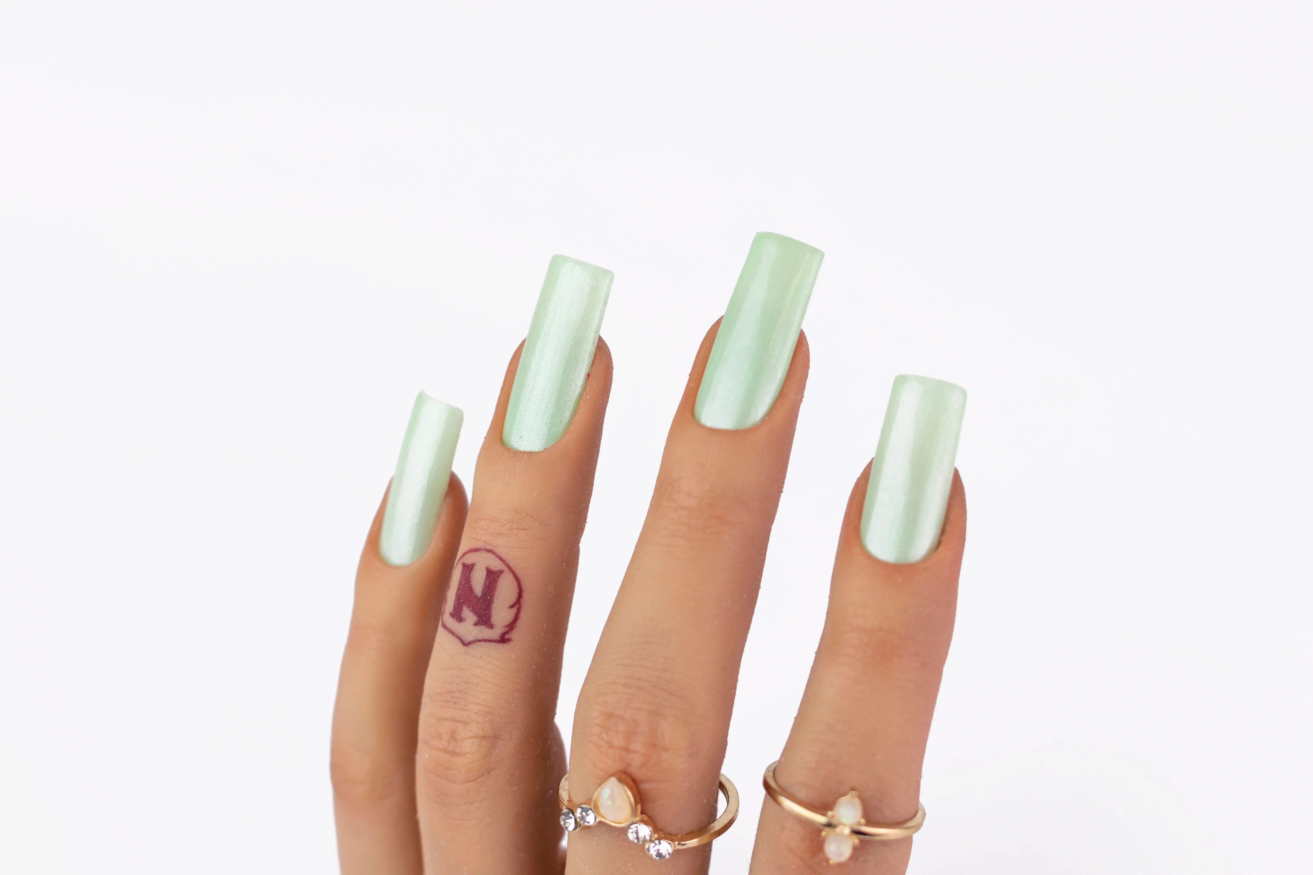 Notpolish trio - m86 blooming mint - gel polish