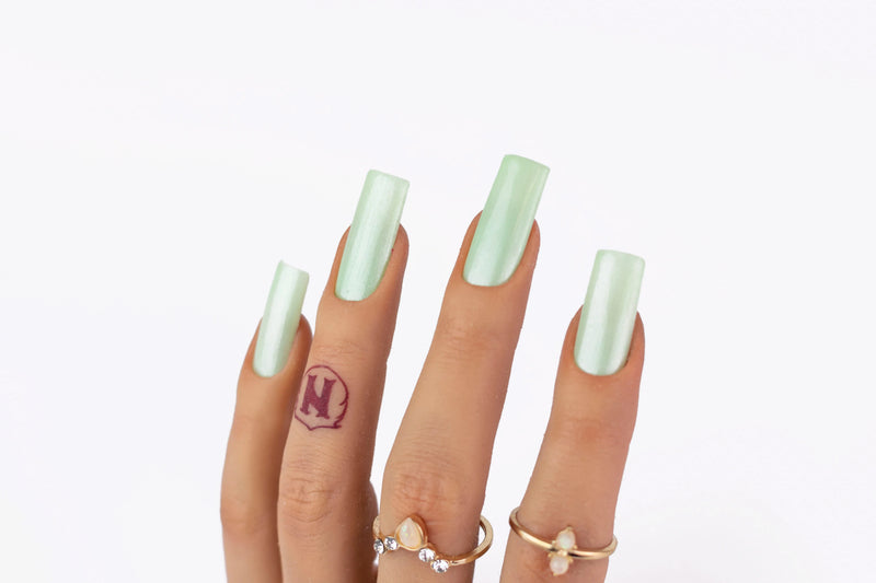 Notpolish trio - m86 blooming mint - gel polish