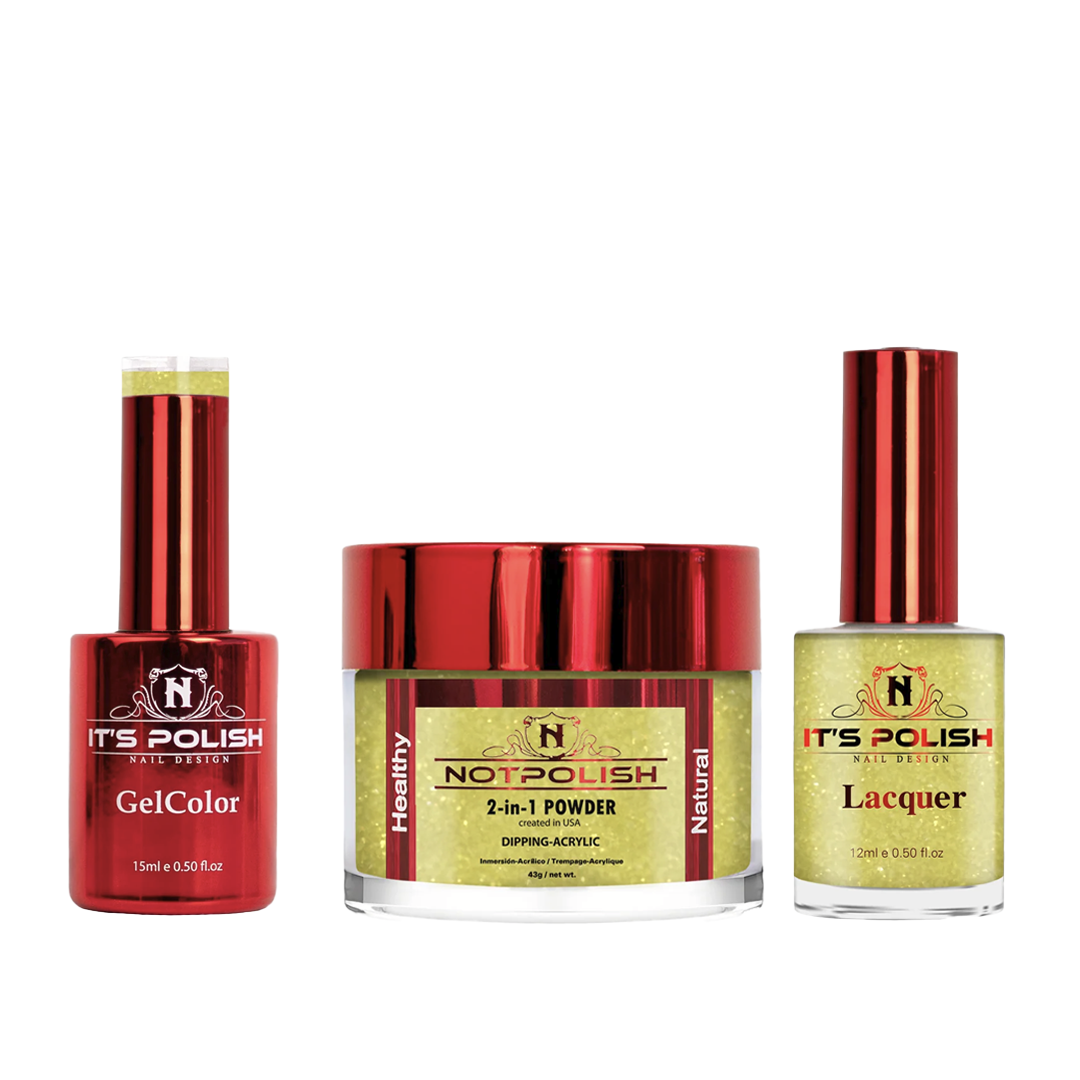 Notpolish trio - m94 sunlit yellow - gel polish