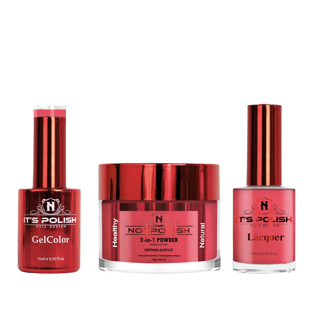 Notpolish trio - m95 sparkle ember - gel polish